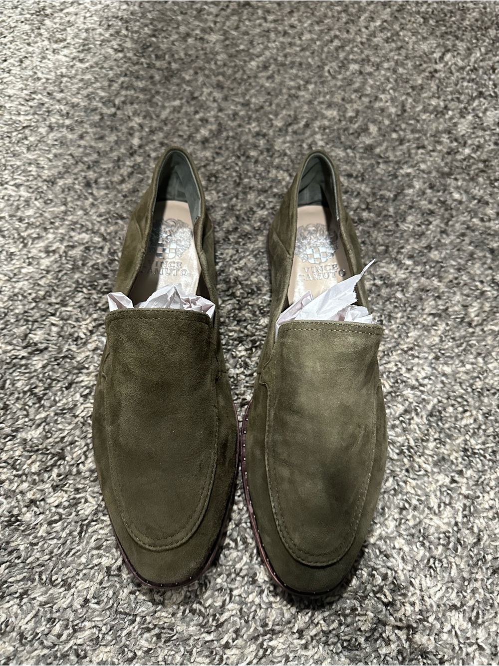 Suede loafer